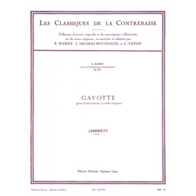 LEDUC Gavotte