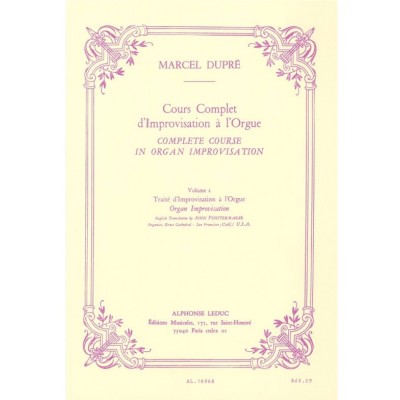 Cours complète d'improvisation à l'Orgue Vol. 2