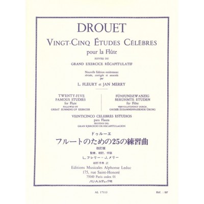25 Etudes célèbres
