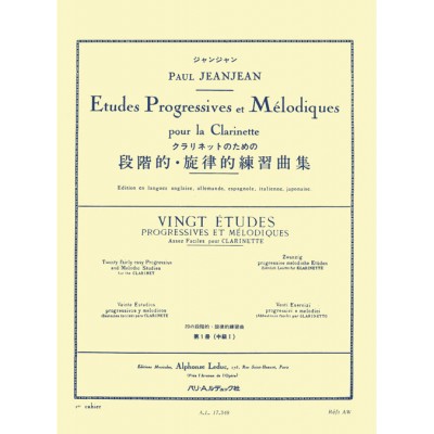 LEDUC 20 Etudes Progressives & Melodiques 1