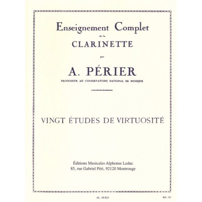 LEDUC 20 Études De Virtuosité