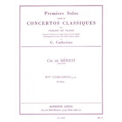 First Solos extracted from the Classic Concertos