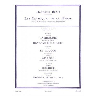 Les Classiques de la Harpe Vol. 3