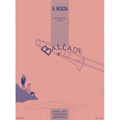 LEDUC Ballade pour Trombone et Piano