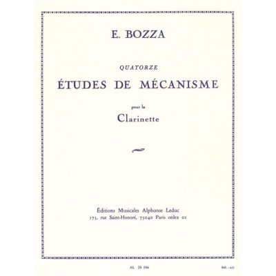 14 Etudes De Mécanisme