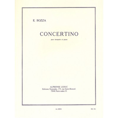 Concertino For Trumpet And Piano