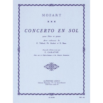 LEDUC W.A. Mozart Concerto In G