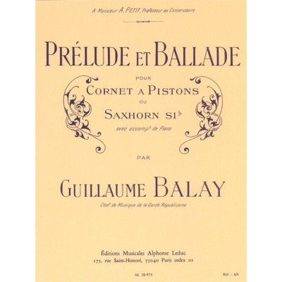 Prelude & Ballade