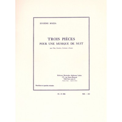 LEDUC 3 Pièces Pour Une Musique De Nuit