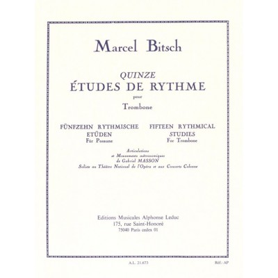15 Etudes de Rythme