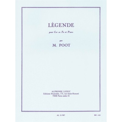 Legende Cor En Fa Et Piano