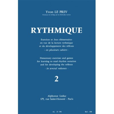 Rythmique, Exercices et jeux - Vol. 2