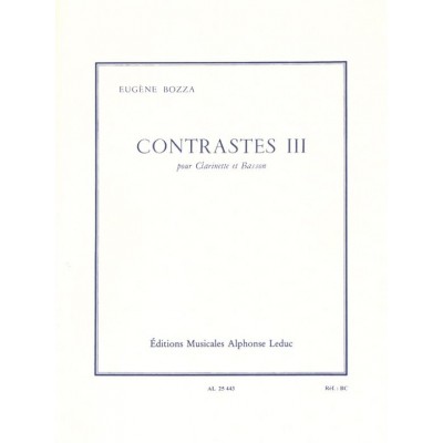 Contrasts III