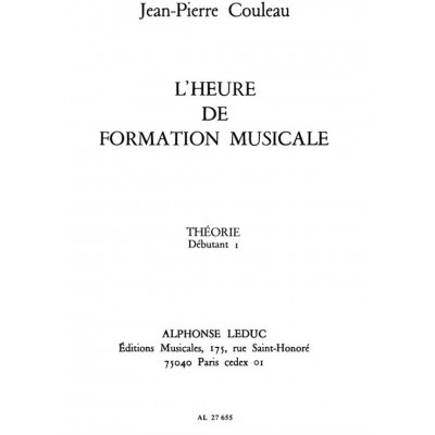 Heure de Formation Mus. Debutant 1 Theorie