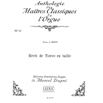 LEDUC Recit De Tierce En Taille