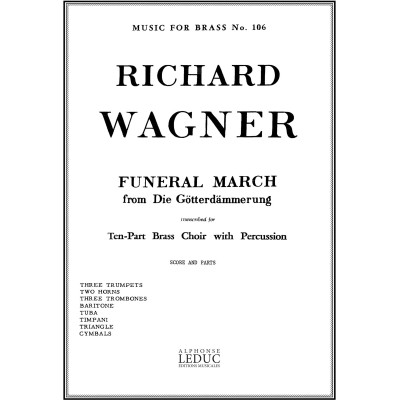 HAL LEONARD Funeral March From Die Götterdämmerung