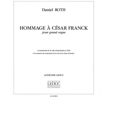 LEDUC Hommage A Cesar Franck