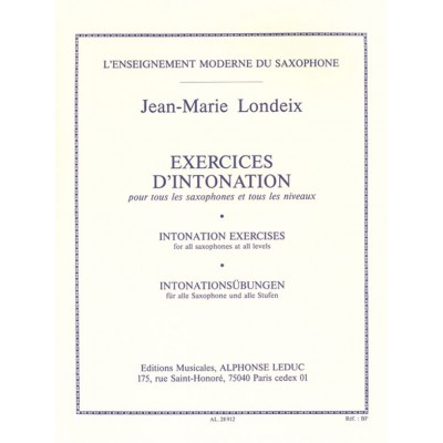 Exercices D'Intonation