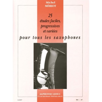 25 Etudes faciles, progressives et variées