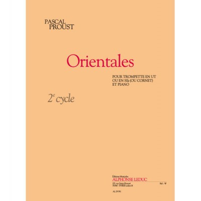 Pascal Proust: Orientales