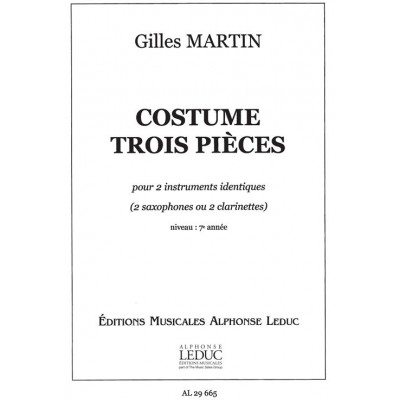 LEDUC Costume 3 Pieces