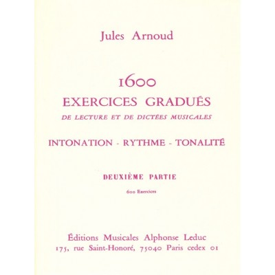 1600 Exercices gradués Vol.2