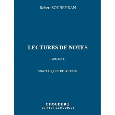 Lectures de Notes - 20 Leçons de Solfège