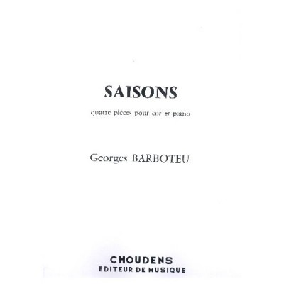 Saisons pour Cor En Ut et En Fa