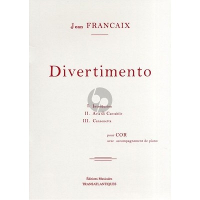 Divertimento pour cor
