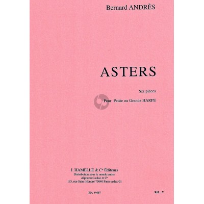 HAMELLE EDITEURS Asters