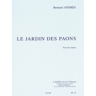 LEDUC Le Jardin des Paons