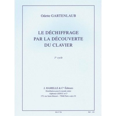 LEDUC Le Dechiffrage par la Decouverte du Clavier