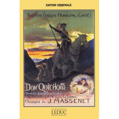 HEUGEL Don Quichotte - Chant et Piano