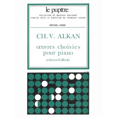 Oeuvres choisies pour Piano