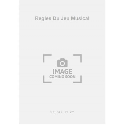 Regles Du Jeu Musical