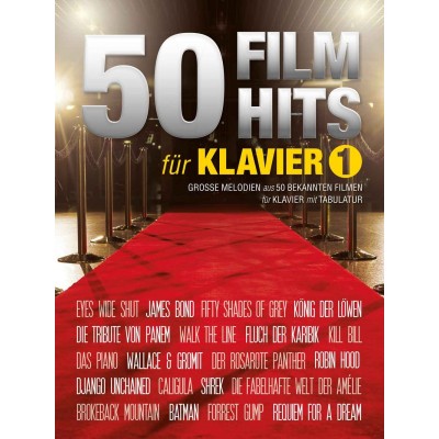 BOSWORTH 50 Filmhits für Klavier 1