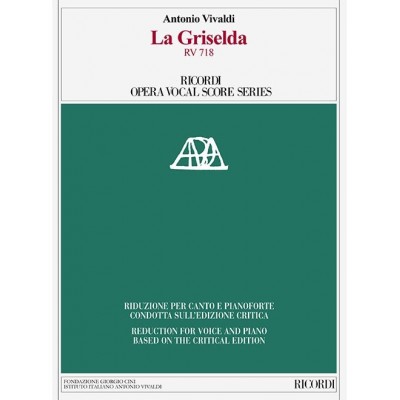 RICORDI La Griselda RV 718