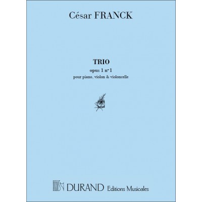 DURAND Trio 1 Opus 1