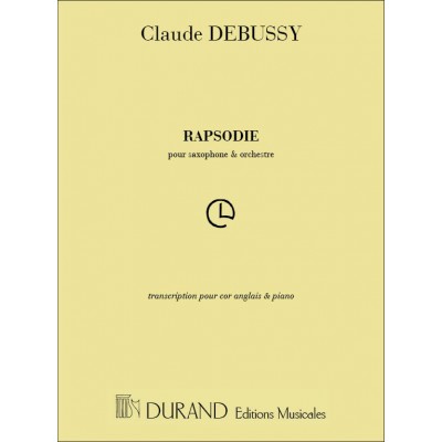 Rhapsodie - Pour Saxophone Et Orchestre