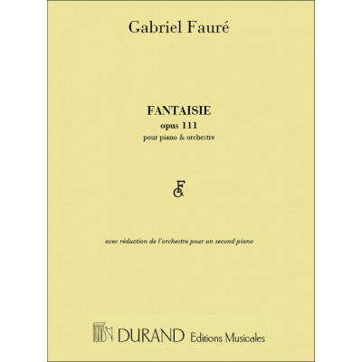 Fantasie Opus 111 2 Pianos 4 Mains