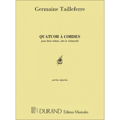 DURAND Quatuor à Cordes
