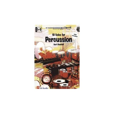 DEHASKE 10 Solos for Percussion