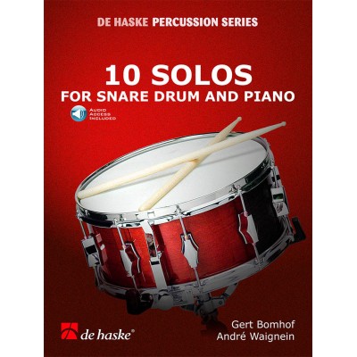 DEHASKE 10 Solos for Snare Drum and Piano
