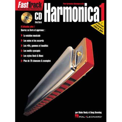 HAL LEONARD FastTrack - Harmonica 1 (F)
