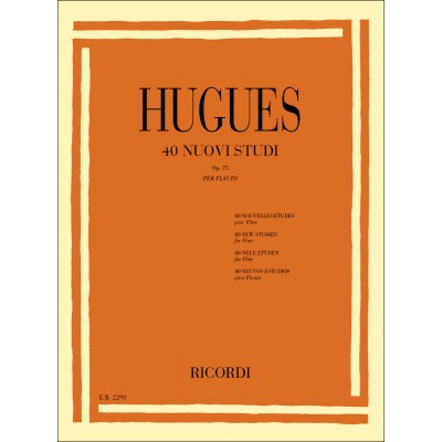 RICORDI 40 Nuovi Studi Op. 75