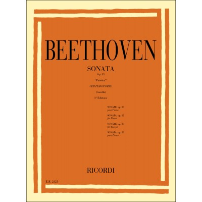32 Sonate: N. 8 In Do Min. Op. 13 'Patetica'