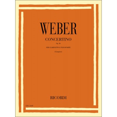 RICORDI Concertino Op. 26