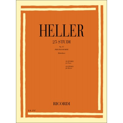 RICORDI 25 Studi Op. 47
