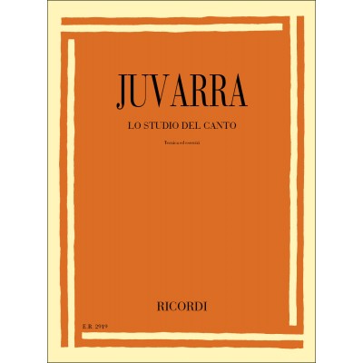 RICORDI Lo Studio Del Canto