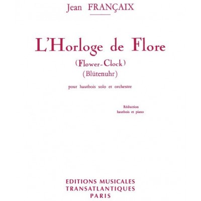 L' Horloge de Flore - Blütenuhr - Flower Clock